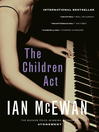 Cover image for The Children Act